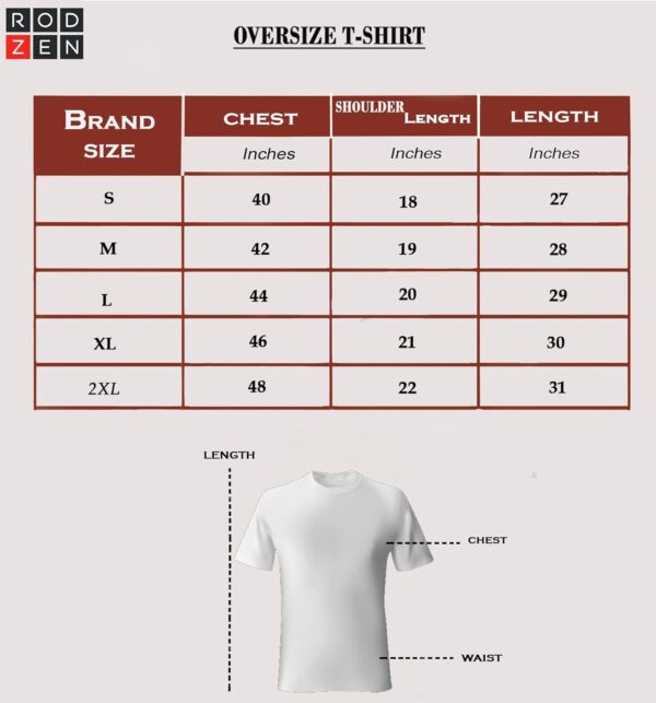RodZen Oversized Half Sleeves Round Neck Solid Cotton…