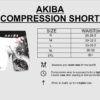 AKIBA Sport Performance Compression Unisex Shorts for…