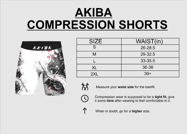 AKIBA Sport Performance Compression Unisex Shorts for…