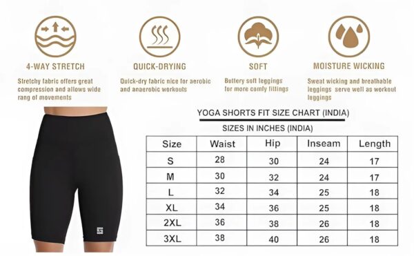 KASHIKAY CREATION High-Waist Biker Cycling Shorts…