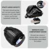 PROBEROS Drawstring Swimming Bag, 30L Quick Dry Mesh…