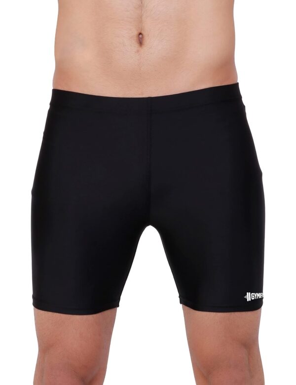 GYMIFIC Unisex Compression Sports Shorts Half Tights