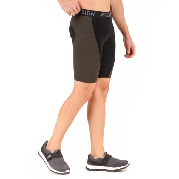 ReDesign Apparels Nylon Dual Color Compression Shorts…