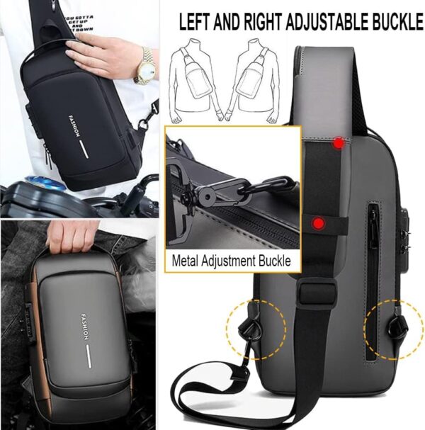 XBEY Anti Theft Backpack for Women, Sling Bag For Men…