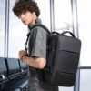 TECPHILE Bange Expandable Laptop Backpack – Anti-Theft…