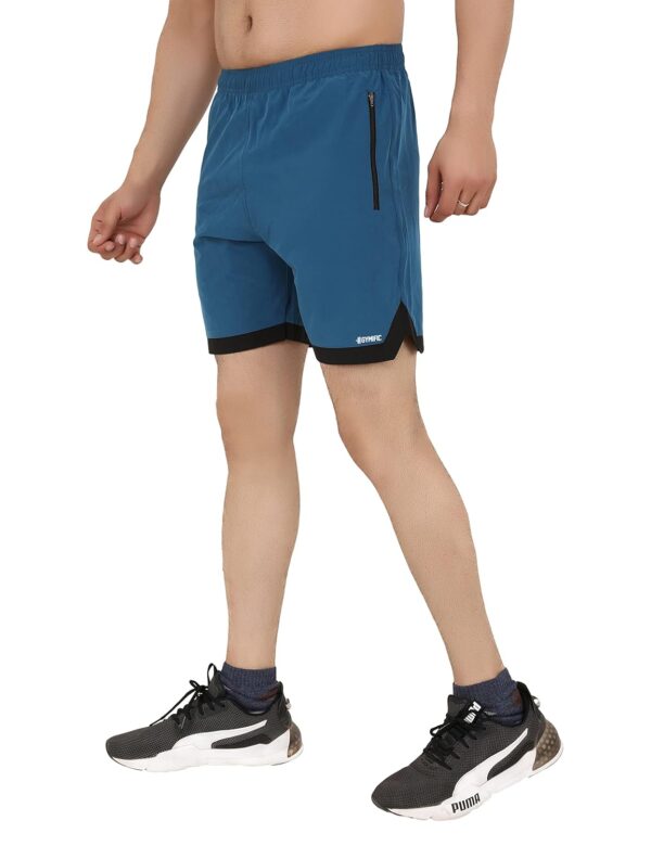 GYMIFIC Sports Training Running Dry Fit Solid Shorts for Men