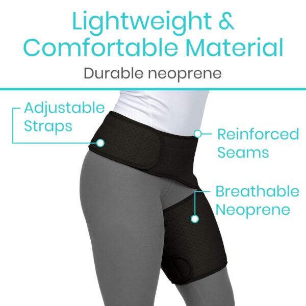 Vive Groin and Hip Brace – Sciatica Wrap for Men and…
