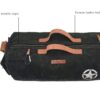 The House of Tara Canvas Travel Duffle Bag | 25 litres |…