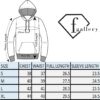 F GALLERY Men’s Printed Fleece Hooded Sweatshirt