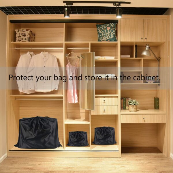 PlasMaller 2-Pack Dust Cover Storage Bag – Silk Cloth…