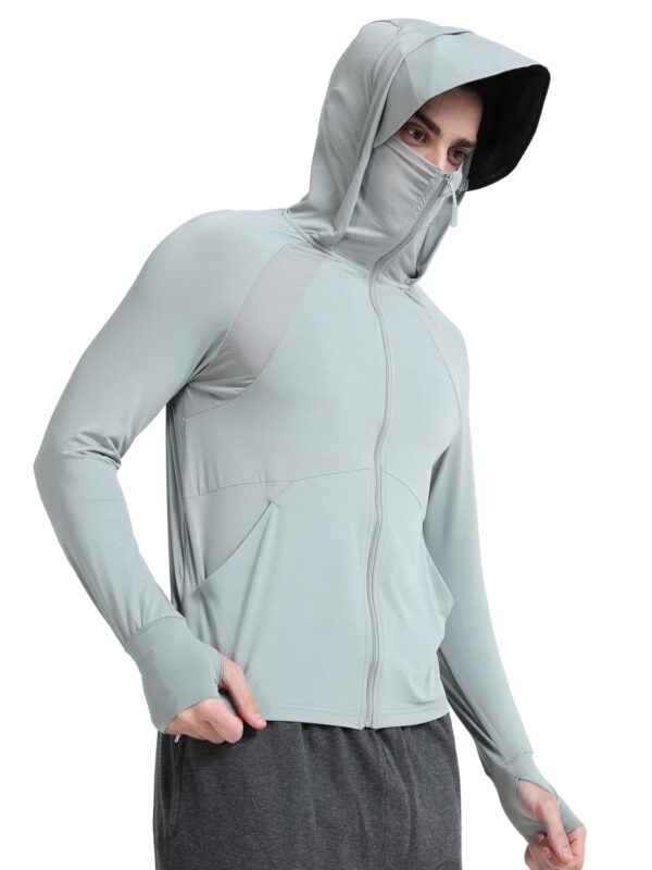 FABSPORTS Men’s UV Protection Sun Screen Jacket, Sun…