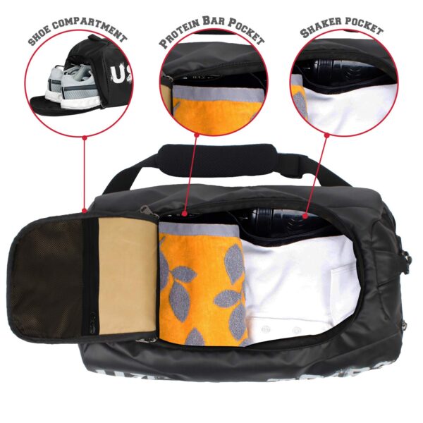 URBAN TRIBE Plank 23L Gym Bag for Men and Women | Sports…
