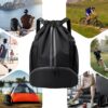 PROBEROS Drawstring Swimming Bag, 30L Quick Dry Mesh…