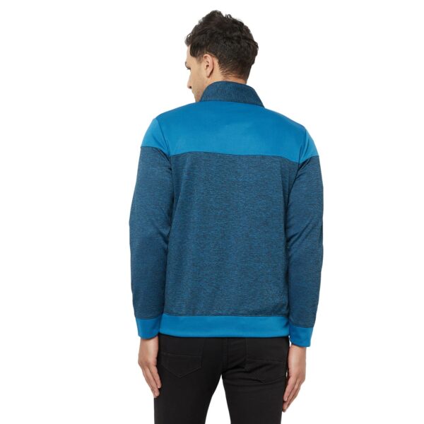 Glito Mens Zip Up Polyester Full Sleeves High Neck…