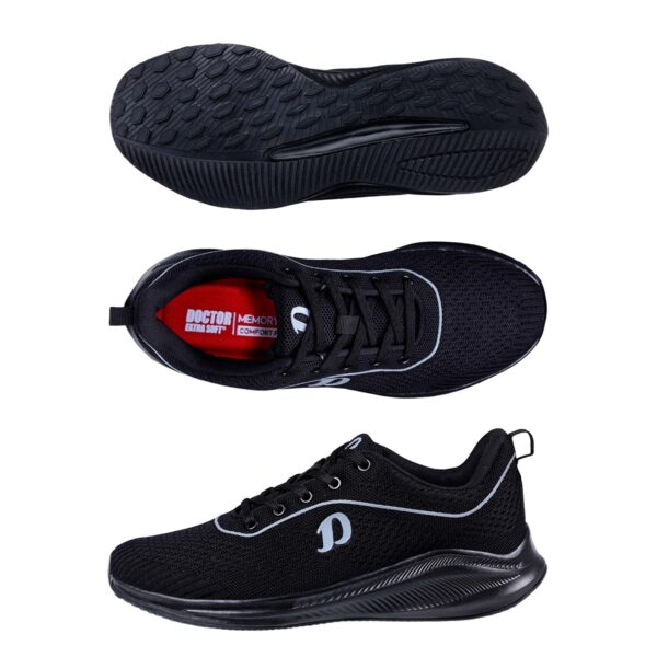 DOCTOR EXTRA SOFT Mens Running Shoe with Memory Foam…