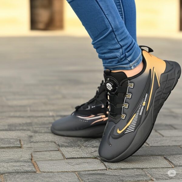 Snatch Auto Lace-Up Sports Shoes for Men| Stylish…