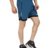 GYMIFIC Sports Training Running Dry Fit Solid Shorts for Men