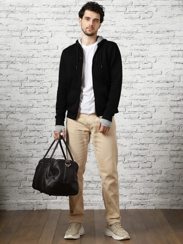 NOBERO Travel Hoodies for Man | 280 GSM Rich Cotton…
