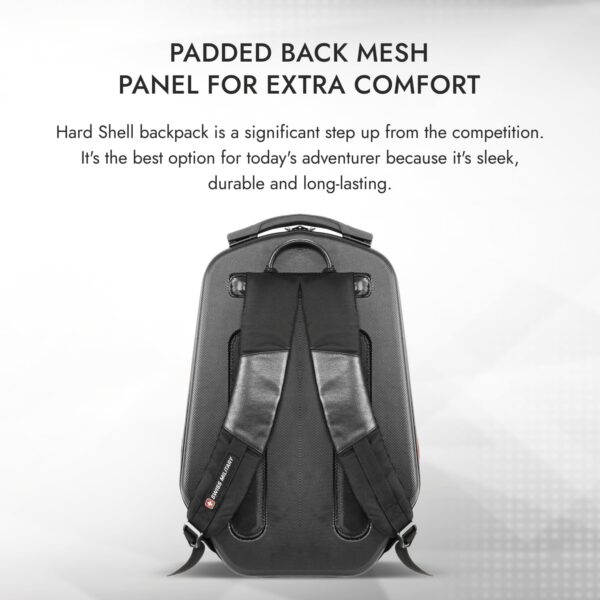 Swiss Military Hard Shell Backpack for Men Women, Alien…
