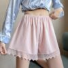 SPEGINIC Women’s Ice Silk Elastic Soft Loose Safety…