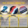 sponeed Men’s Cycling Shorts Padded Men Spandex Pants…