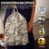 Knots of Love 25 liter Drawstring Backpack 18×14 Inch |…