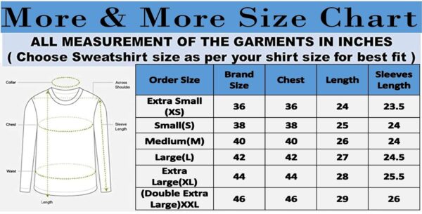 More & More Unisex-Adult Hooded Sweatshirt