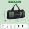 NABAAT VitalCarry Polyester Duffle/Gym Bag for Men &…