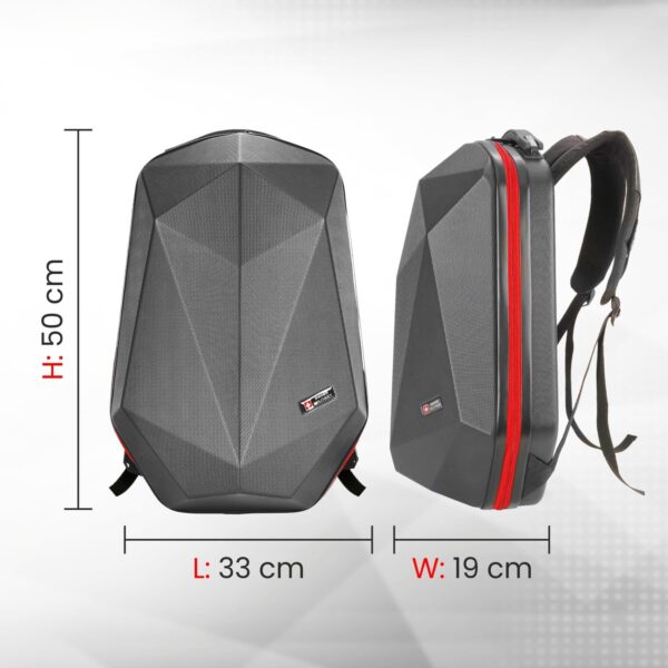 Swiss Military Hard Shell Backpack for Men Women, Alien…