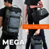 Superbak Mega 33L Large Hybrid Duffle Backpack/Travel…