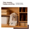 Lifelong Shoe Bags for Travel, Drawstring Travel Shoe…