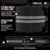 Gym Shaker Bottle 700 ml with Gym Duffle Bag & Wrist…