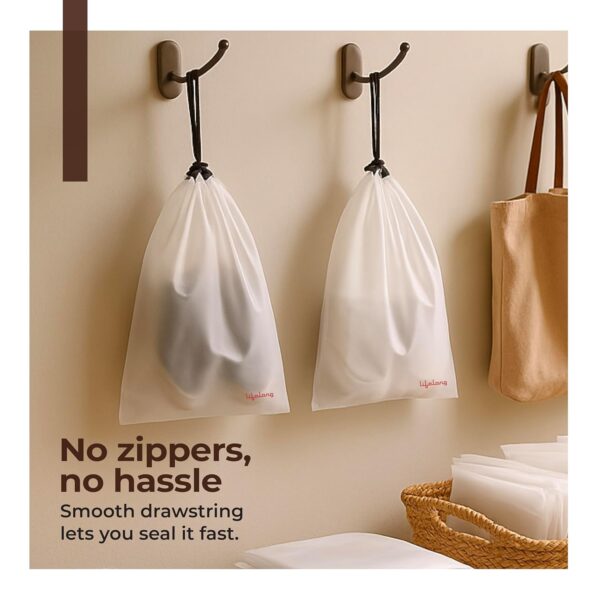 Lifelong Shoe Bags for Travel, Drawstring Travel Shoe…