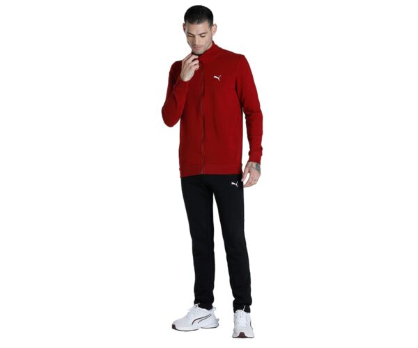 Puma Men Cotton Blend Standard Length Jacket