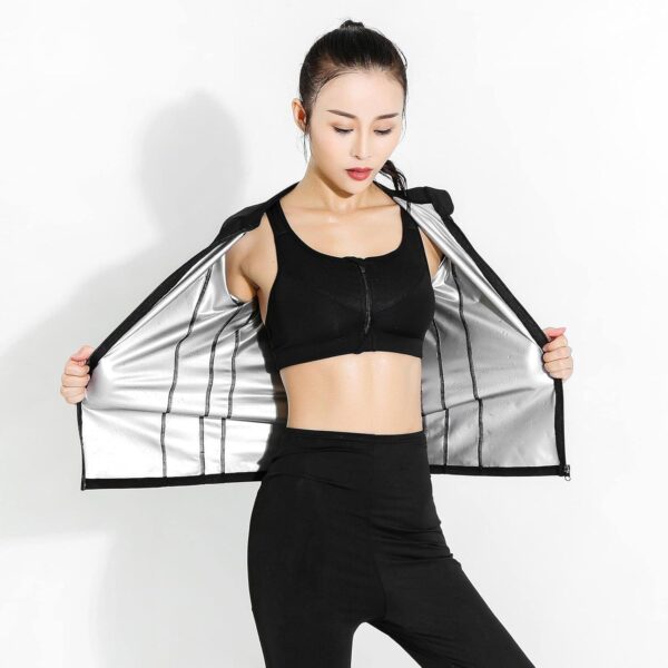 CLUB BOLLYWOOD BNFWomen Sauna Suit Jacket Sweat Shirt…