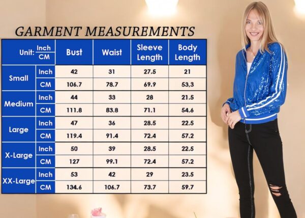 ANNA-KACI Womens Long Sleeve Front Zip Track Stripe…